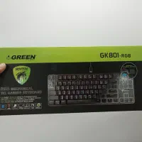 کیبورد مکانیکال Green GK 801 FULL COLOUR پلمپ