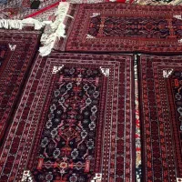 پنج عدد قالیچه دست باف درجه یک|فرش|خواف, |دیوار