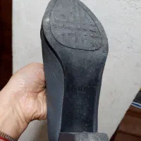 دو جفت کفش چرم اصل به رنگ طوسی و زرشکی زیبا|کیف، کفش، کمربند|رشت, ساغری سازان|دیوار