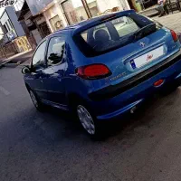 پژو206 مدل 1396 اطلسی