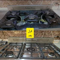 تعمیراتاجاق گاز با ضمانت یکساله با فاکتور رسمی