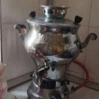 سماور گازی گل برجسته|سماور، چای‌ساز، قهوه‌ساز|رباط‌کریم, رباط‌کریم|دیوار