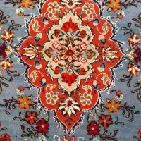 فرش دست باف با گل ابریشمی|فرش|شیراز, چوگیاه‎|دیوار