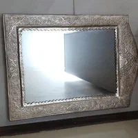آینه و شمعدان نقره نما|صنایع دستی و سایر لوازم تزئینی|اصفهان, بیدآباد|دیوار