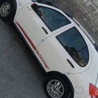 کوئیک R مدل99  سفید وقرمز بدون رنگ وبدون خط وخش