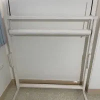 دار قالی ۱ متری به همراه نخ و نقشه