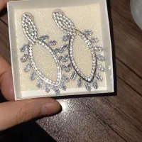 گوشواره نگین دار زیبا|بدلیجات|ورامین, خیر آباد|دیوار