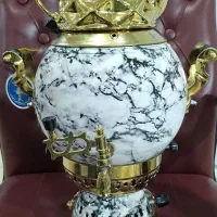 انواع سماور طرح سنگ و استیلl لوازم خانگی بانه گیان|سماور، چایساز، قهوهساز|بانه, |دیوار