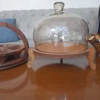 سرویس پذیرایی چوبی باهم ۱تومان|ظروف سرو و پذیرایی|تهران, خزانه|دیوار