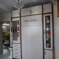 تخت و کمد کمجا تک نفره  ، ام دی اف