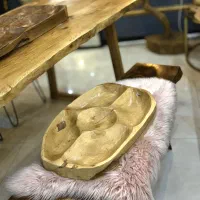 اردو خوری دست ساز از چوب گردو