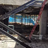 جوشکاری اسکلت.ساختو نصبپله.نبشی کشی|خدمات پیشه و مهارت|بیرجند, |دیوار