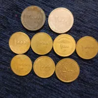 سکه قدیمی و مدال برنز ورزشی عتیقه