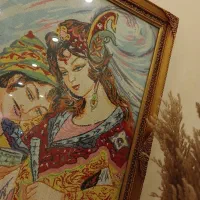 تابلو کوبلن لیلی و مجنون|تابلو فرش|تهران, شهرک چیتگر|دیوار