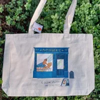 تت بگ نقاشی شده، عمده و تک با طرح و سایز دلخواه|صنایع دستی و سایر لوازم تزئینی|رشت, نظری|دیوار