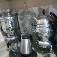سماور،قوری کتری،قابلمه،چای ساز،کلمندشیشه ای