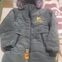 کاپشن دخترانه نوی نو  وکفش چمن نوی نو ک