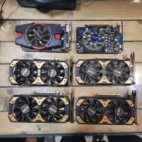 کارت گرافیک rx580 gtx650 gtx750