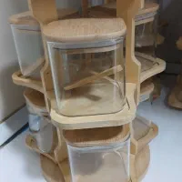 جا ادویه ای جنس بامبو ،نو نو استفاده نشده.