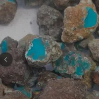 فیروزه نیشابور.سنگ پیاده بیله.شکوفه