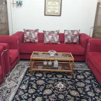 مبل۷نفره|مبلمان خانگی و میز عسلی|قائم‌شهر, |دیوار
