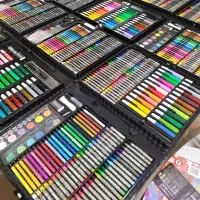 پک کامل و جذاب مدادرنگی و شمعی،پاستل مناسب هدیه