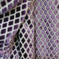 قواره وارداتی مخمل بنفش حراج ویژه بلک فرایدی|پرده، رانر، رومیزی|کرمان, |دیوار