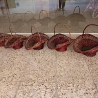 گل ساتن خرجکار خیاطی، سبد حصیری ،کریستال لوستر|لوازم خیاطی و بافتنی|شاهین‌شهر, عطار|دیوار