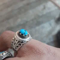 انگشتر نقره فیروزه