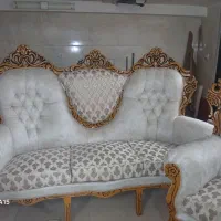 مبل سلطنتی ۹نفره چوب راش|مبلمان خانگی و میز عسلی|کاشمر, |دیوار