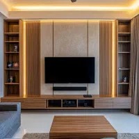 طراحی و اجرای تخصصی تی وی والTVWAL و نور پردازی