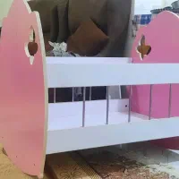 گهواره تخت خواب نوزاد وبوفه|تخت و صندلی بچه|اهواز, بهارستان|دیوار