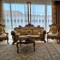 مبلمان استیل ۹نفره|مبلمان خانگی و میز عسلی|خمینی‌شهر, |دیوار