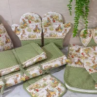 سرویس آشپزخانه عروس|سفره، حوله، دستمال آشپزخانه|قم, پردیسان|دیوار