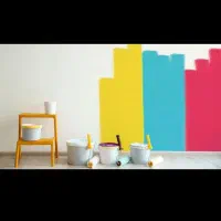 رنگ کاری رنگاری ساختمان . الیاف و پتینه