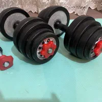 یک جفت دمبل ده کیلویی متغیر