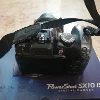 کانن  Canon Powershot SX10 به همراه کیف دوربین|دوربین عکاسی و فیلم‌برداری|تهران, شهرک غرب|دیوار