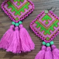 گوشواره گردنبند و دستبند سنتی|بدلیجات|کیش, |دیوار