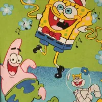 فرش باب اسفنجی 4 نتری و فرش 6 متری