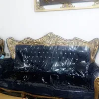 مبلمان ۹نفره کاملا ترتمیز باروکش