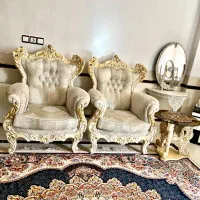 سرویس مبل ۹ نفره و میز ناهار خوری ۶نفره