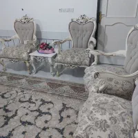 مبل سلطنتی ۹ نفره|مبلمان خانگی و میز عسلی|فسا, |دیوار