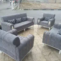 مبل نیو کد ۱۰۰۰ خطی و لوزی دوزی لمسه|مبلمان خانگی و میز عسلی|کرج, محمد آباد|دیوار