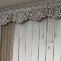 کتیبه پرده|پرده، رانر، رومیزی|مشکین‌دشت, |دیوار