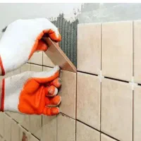 کاشی کاری سنگ کاری دیوار چینی سیمان کاری