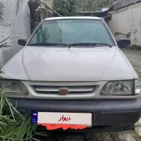 ماشین پراید صبا سفید مدل 1381