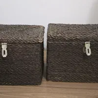 ۲ عدد صندوق چوبی