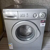ماشین لباسشویی کارکرده الجی ۷ کیلو تایمری7080