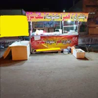 دکه (گاری)فلافلی با تمام وسایل