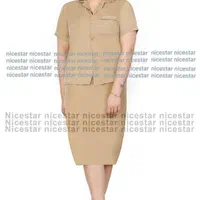 تاب دامن دخترانه پارچه کتان عمده